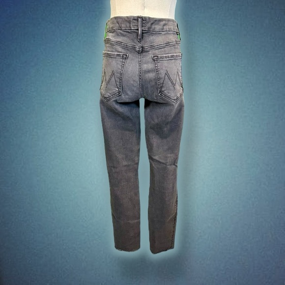 NWOT MOTHER Denim ‘The Looker Ankle Fray’ Jeans in “Burning Out Lanterns” Sz 27 - Picture 11 of 16
